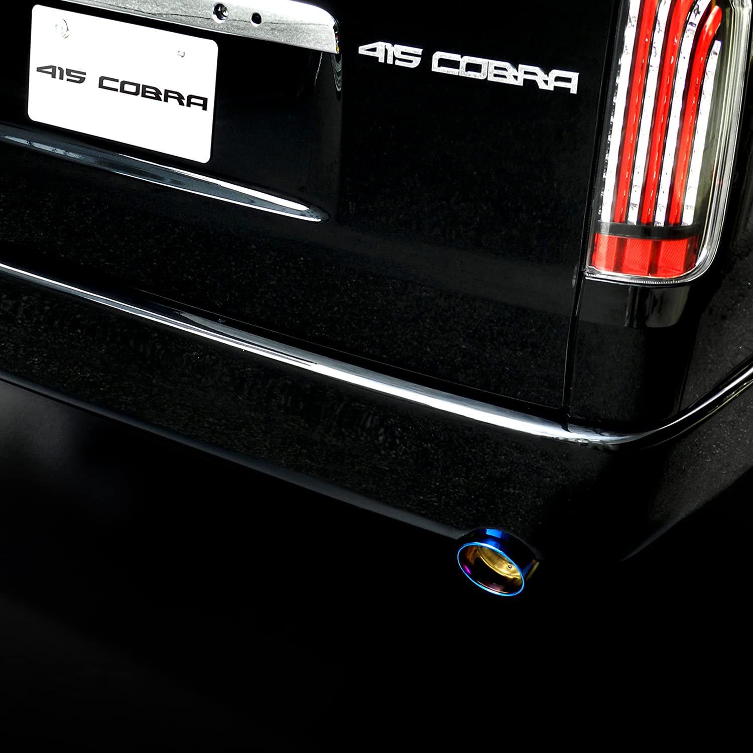 Amazon | ハイエース 200系 マフラーカッター 415COBRA ヒートルージュ